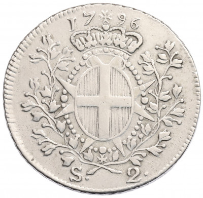 2 скудо 1796 года Мальта