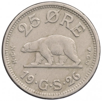 25 эре 1926 года Гренландия