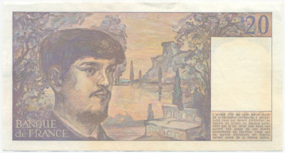 20 франков 1989 года Франция