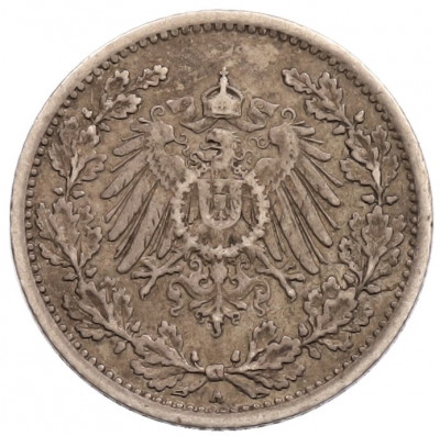 1/2 марки 1908 года А Германия