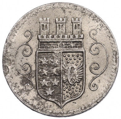 10 пфеннигов 1920 года Германия — город Олигс (Нотгельд)