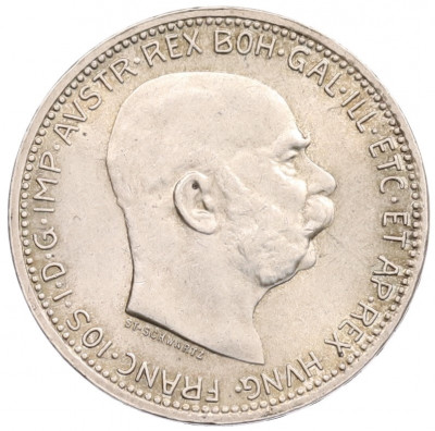 1 крона 1916 года Австрия