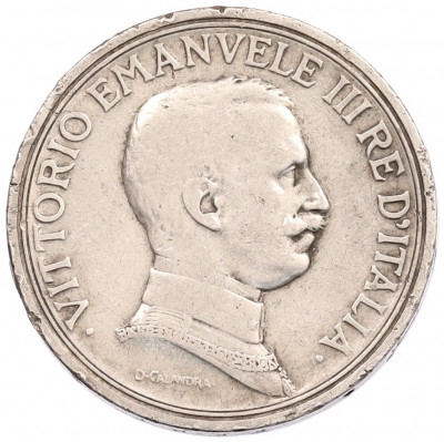 2 лиры 1914 года Италия