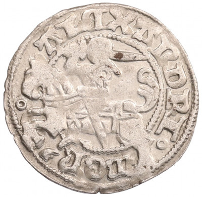 Полугрош 1492-1506 года Литва (Александр Ягеллончик)