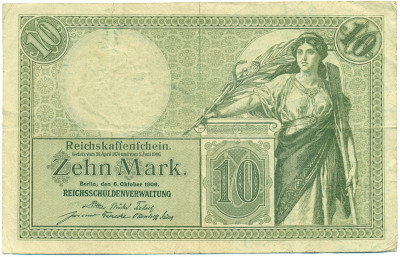 10 марок 1906 года Германия
