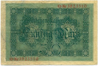 50 марок 1914 года Германия