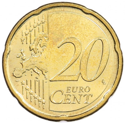 20 евроцентов 2022 года Ватикан