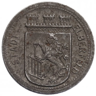 50 пфеннигов 1918 года Германия — Эльберфельд (Нотгельд)