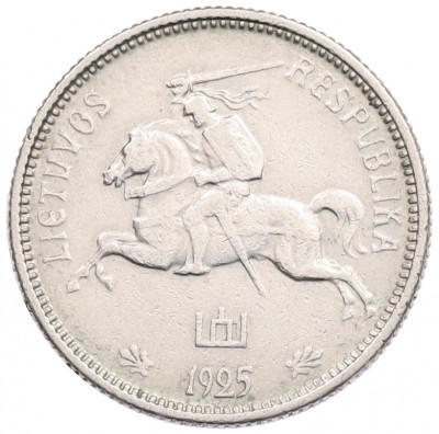 2 лита 1925 года Литва