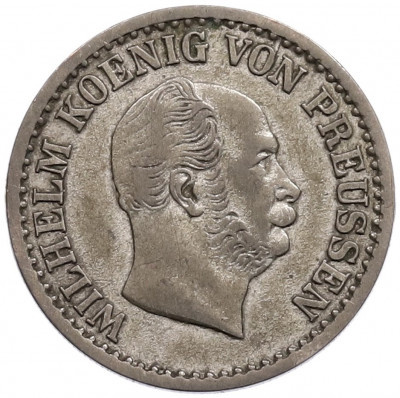 1 серебряный грош 1872 года А Германия (Пруссия)