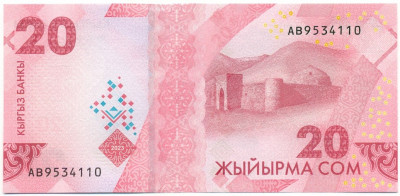 20 сом 2023 года Киргизия