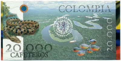 20000 кафетерос 2013 года Колумбия (Unusual)