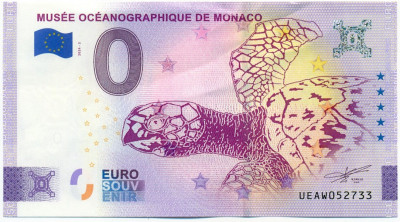 0 евро 2024 года Монако 