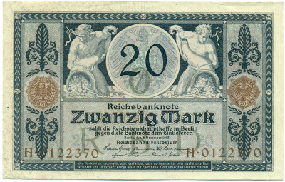 20 марок 1915 года Германия