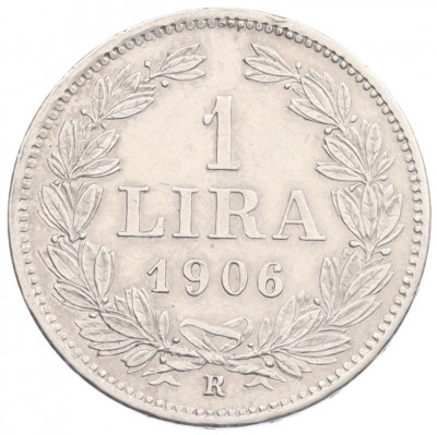 1 лира 1906 года Сан-Марино
