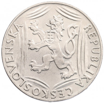 100 крон 1948 года Чехословакия 