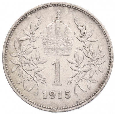 1 крона 1915 года Австрия