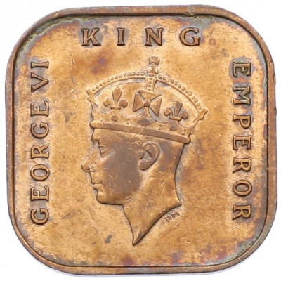 1/2 цента 1940 года Малайя