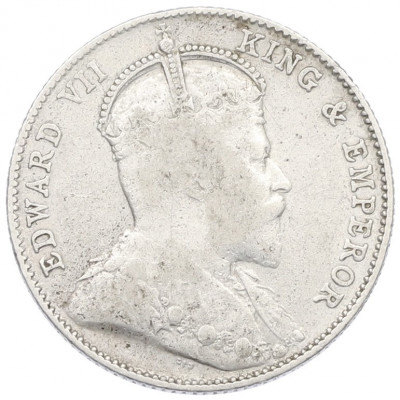 20 центов 1910 года Стрейтс Сетлментс