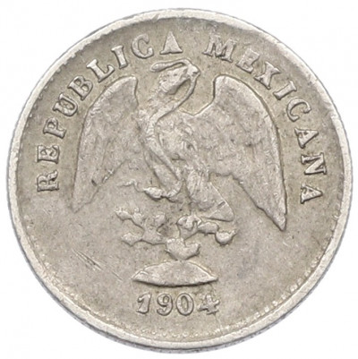 5 сентаво 1904 года Мексика