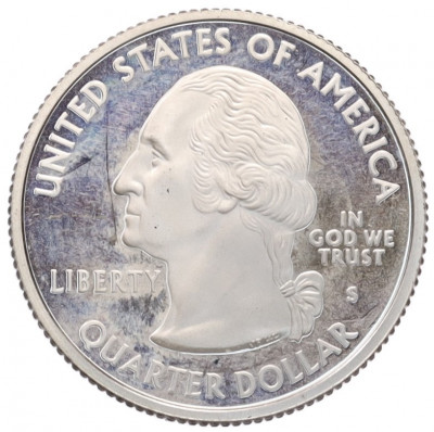 1/4 доллара (25 центов) 2008 года S США «Штаты и территории — Нью-Мехико»