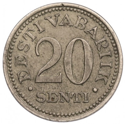 20 сенти 1935 года Эстония