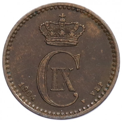 1 эре 1904 года Дания