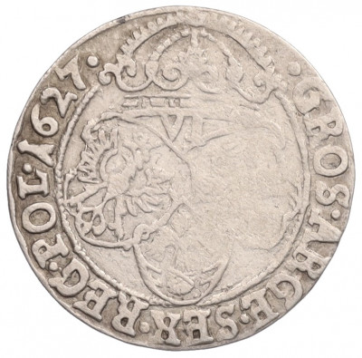 6 грошей 1626 года Польша