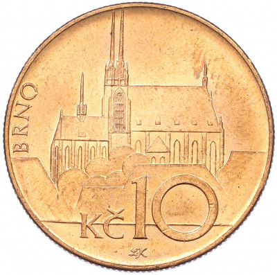 10 крон 2003 года Чехия