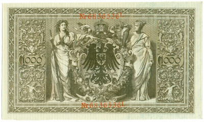 1000 марок 1910 года Германия