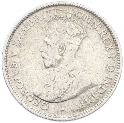 6 пенсов 1925 года Австралия