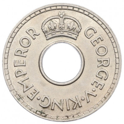 1/2 пенни 1934 года Фиджи