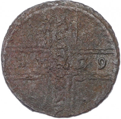 1 копейка 1729 года
