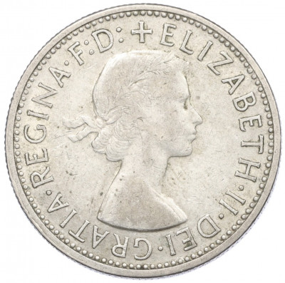 1 флорин 1954 года Австралия «Королевский визит в Австралию»