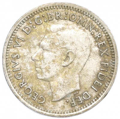 3 пенса 1951 года PL Австралия