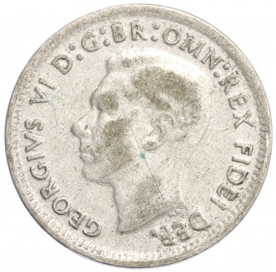 3 пенса 1949 года Австралия