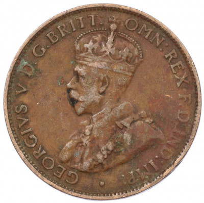 1/2 пенни 1927 года Австралия