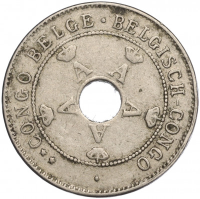 10 сантимов 1911 года Бельгийское Конго