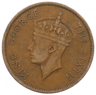 1 цент 1951 года Британский Гондурас