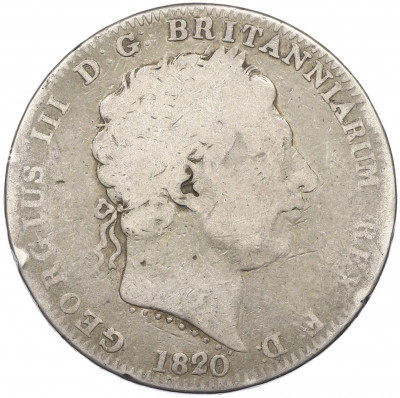 1 крона 1820 года Великобритания