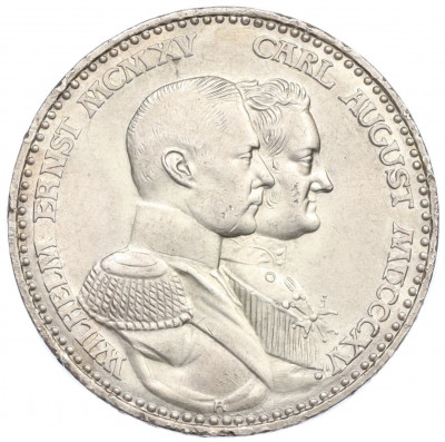 3 марки 1915 года Германия (Саксен-Веймар-Эйзенах) «100 лет Великим герцогам»