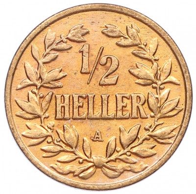 1/2 геллера 1904 года A Германская Восточная Африка