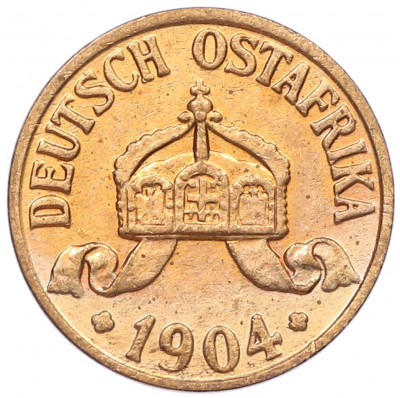 1/2 геллера 1904 года A Германская Восточная Африка