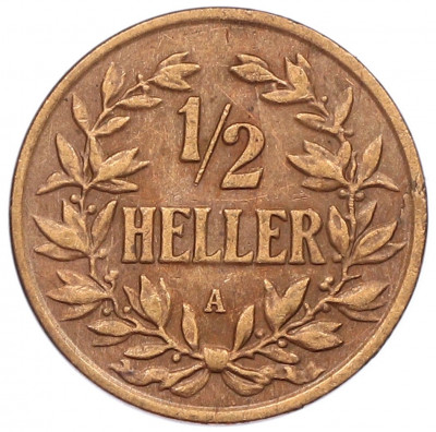 1/2 геллера 1905 года A Германская Восточная Африка