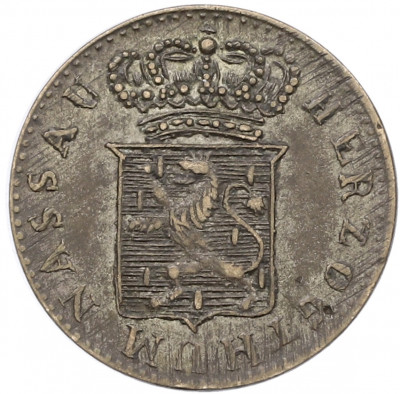 6 крейцеров 1840 года Нассау