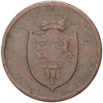 3 скиллинга 1815 года Дания