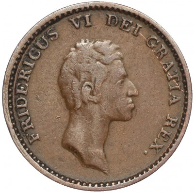 1 скиллинг 1813 года Дания