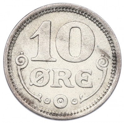10 эре 1919 года Дания