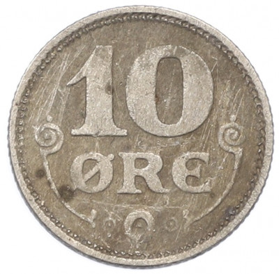 10 эре 1920 года Дания