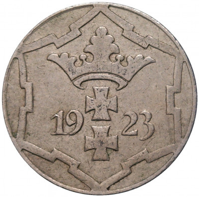 10 пфеннигов 1923 года Данциг
